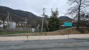 Поселок Волконка, проездом по трассе из Лазаревского