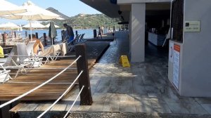 Бодрум-сентябрь 2022. На пляже отеля"Blue Dreams Resort & SPA".