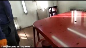 Покраска с помощью целлофанового пакета.