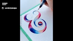 BEST CALLIGRAPHY lettering DRAWINGS gradient MARKER SIMPLY AMAZING