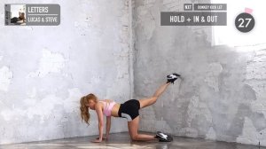 10 MIN BOOTY WORKOUT - Medium Intensity / No Equipment I Pamela Reif
