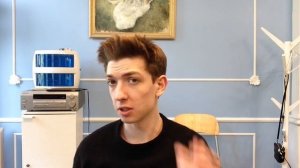 Мужская укладка с поднятой чёлкой )