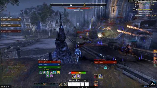 ESO PvP |Morrowind| - Imperial City Magsorc #1 смотреть онлайн