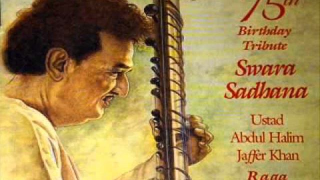 14 Abdul Halim Jaffer Khan Bhimpalasi Gat sitar смотреть онлайн