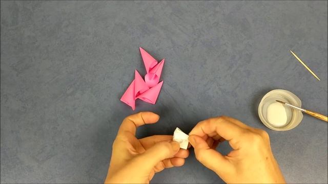 Елочный шар из бумаги своими руками. Цветочная кусудама. Christmas paper craft DIY.