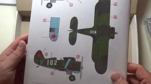 ОБЗОР НОВОЙ МОДЕЛИ САМОЛЕТА И-153 ЧАЙКА 1:32 NEW MODEL KIT