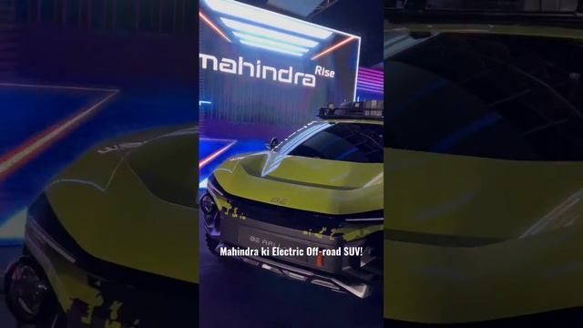 Mahindra’s Electric Off-road SUV? #shorts #mahindra