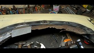 Устранение коррозии с кузова Nissan Patrol Y61