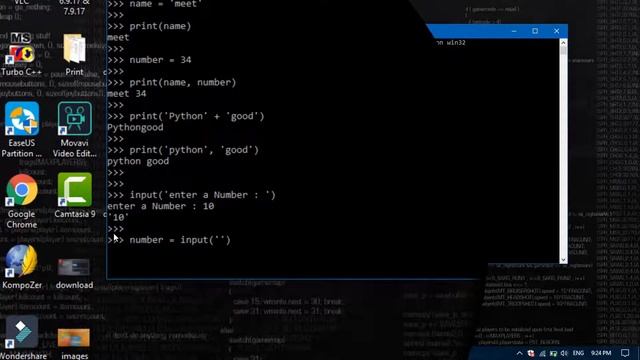 Python Basic Input & Output ||| Python Tutorial ||| Python Programming #3