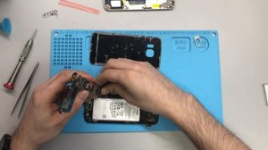 Замена аккумулятора Samsung Galaxy S6 Edge / Samsung S6 Edge battery replacement