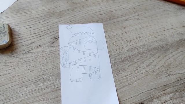 Закладки в стиле Among Us!!!