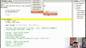 Creating a plugin for Padre, the Perl IDE