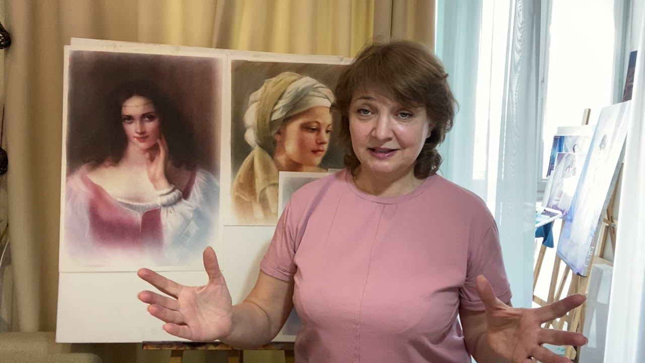 Рисование сухой кистью в цвете Обзор материалов и возможностей обучения смотреть онлайн