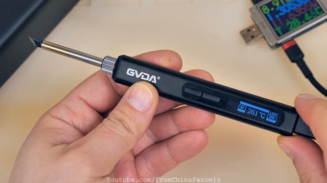 ? НЕДОРОГО, НО ДОСТОЙНО ? МОЩНЫЙ И УМНЫЙ 65W USB Type-C ПАЯЛЬНИК GVDA GD300 смотреть онлайн