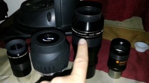 Eight Eyepieces Simulation And Comparison/ Skywatcher ED80 Pro Series Refracting Telescope