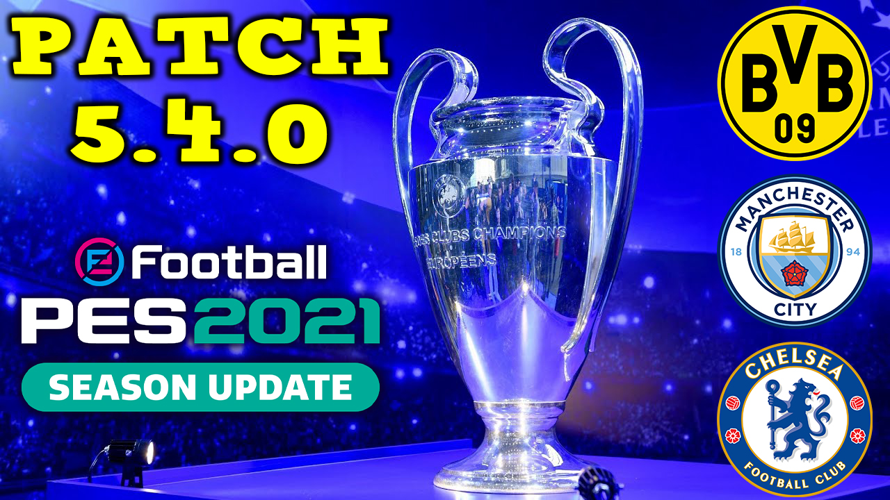 Патч Лиги Чемпионов для PES 2021 Mobile 5.4.0