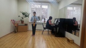 Л. Винчи "Первая соната", 1 ч., исп. Кораблёв Сергей, саксофон.