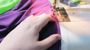#1 способ. Как пришить регилин (кринолин) по низу юбки. Глазырина Анна