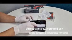 Dermapen MESOBOX MB 1 - профессиональный простой аппарат фракционной мезотерапии