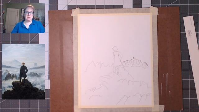 SML Art Club: Friedrich Wanderer Above The Sea of Fog смотреть онлайн