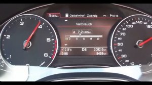 Audi A6 C7 3.0 TDI Quattro 245 Hp Top Speed