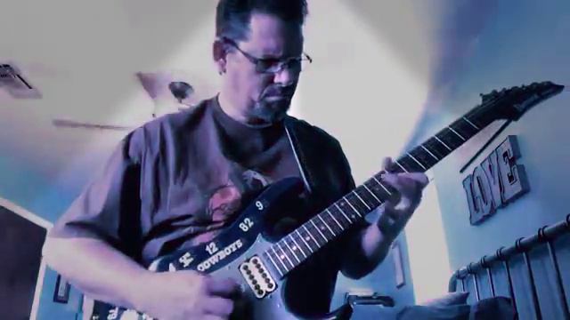 A 80’s rock guitar improv, Billy Idol style, Line 6 Spider V and Ibanez guitar смотреть онлайн