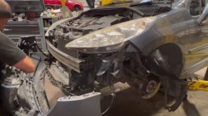 Peugeot 207 Air con condensor replacement