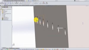 Solidworks. Линейный массив ч.2