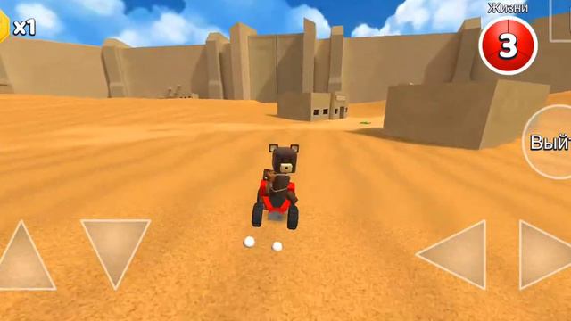 стикеры в пустыне (super bear adventure) смотреть онлайн