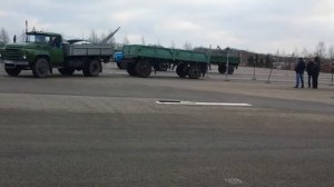 Заезд в гараж с прицепом на экзамене в ГАИ