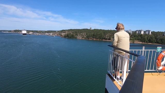 Велопоход. Европа. Паром Стокгольм - Турку. смотреть онлайн