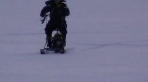 Мотосани " Муравей" для рыбалки на среднем колесе