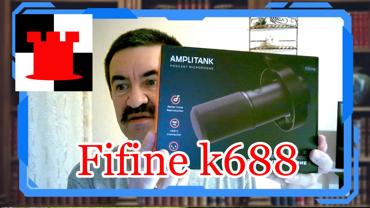 Обзор микрофона Fifine k688 (AMPLINANK)