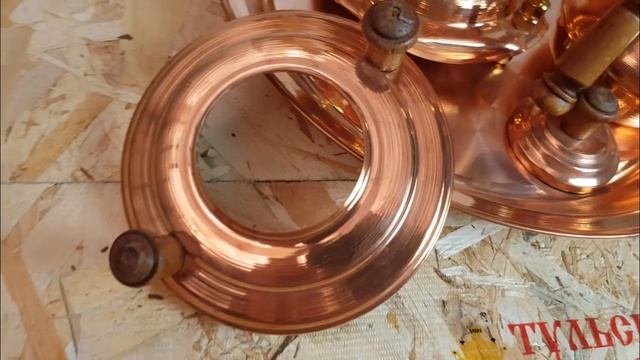 САМОВАР-ЧАЙНИК НА ДРОВАХ 2 ЛИТРА МЕДНЫЙ В НАБОРЕ смотреть онлайн