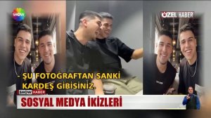 İkiz değiller ama ikiz gibiler