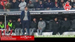 Independiente 1 - Talleres 0 - Declaraciones Eduardo Domínguez