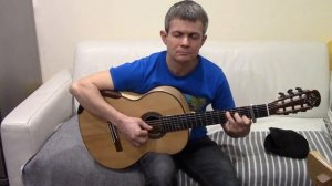 Manowar - Heart of steel on Classical Guitar