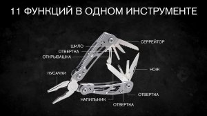 Мультитул Ganzo G104S. Компактный инструмент для любых приключений