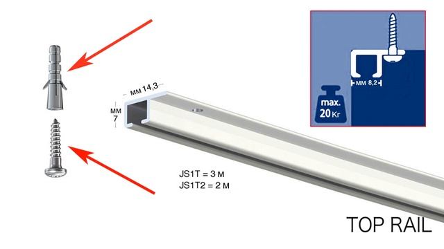Система для подвесa картин: “Click Rail”, “Click Rail Pro”, “Top Rail” смотреть онлайн