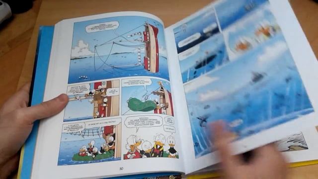 Обзор комикса Дядюшка Скрудж и Дональд Дак - Сокровище под стеклом смотреть онлайн