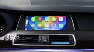 Подключение функции Apple CarPlay на примере BMW 5 GT 2013