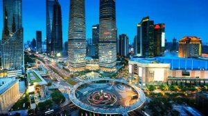 Города-миллионники: Шанхай. Китай.