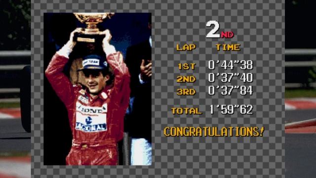 SEGA Mega Drive - Ayrton Senna's Super Monaco GP II Music Hack feat. Vinheta da Formula 1 смотреть онлайн