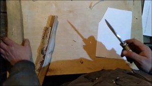 Обзор кованого якутского ножа сталь 65 Г.