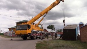 Работа Автокрана Liebherr LTM 1045 3 1 гп 45 т