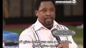 Молитва с Пророком Ти Би Джошуа