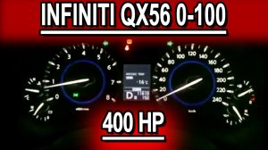 Infiniti QX56 2011 acceleration 0-100