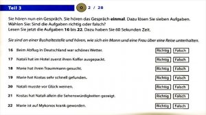 Goethe Zertifikat B1 Hören I b1 prüfung I hören b1 ösd I b1 hören prüfung mit lösungen-7