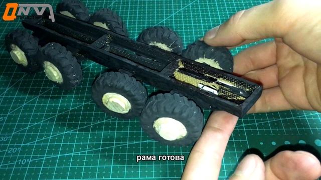 КАК СДЕЛАТЬ МАШИНКУ - МАЗ 537 ИЗ ДЕРЕВА смотреть онлайн