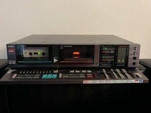 Двухкассетная стереосистема AIWA AD WX220-ЯПОНИЯ-ДЕКАБРЬ-1983-ГОД